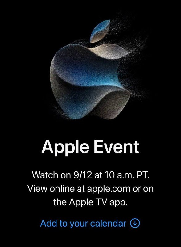 #AppleSeptember 12, 2023 at 10